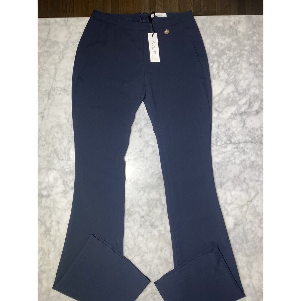VERSACE-Dark Blue Women’s Pants-Size 38-Brand New W/Tag’s
